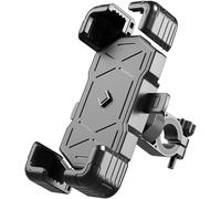 ZHOUFUDA Support Telephone Moto Velo for Ducati 1198 R Corse Special Edition 2010, 360° Rotation Porte Telephone Moto Support Téléphone Moto Anti-Vibration Libération avec Un Bouton
