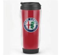 ZHOUFUDA Tasse Isotherme de Voiture pour Alfa Romeo MiTo 2013-2016, Tasses De Voyage Isothermes Avec Couvercle Étanche Café à Emporter Isotherme Réutilisable Gobelet Isotherme,A