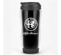 ZHOUFUDA Tasse Isotherme de Voiture pour Alfa Romeo MiTo 2016-2018, Tasses De Voyage Isothermes Avec Couvercle Étanche Café à Emporter Isotherme Réutilisable Gobelet Isotherme,B