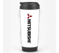 ZHOUFUDA Tasse Isotherme de Voiture pour Mitsubishi Space Star 2013-2015, Tasses De Voyage Isothermes Avec Couvercle Étanche Café à Emporter Isotherme Réutilisable Gobelet Isotherme,E