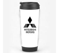 ZHOUFUDA Tasse Isotherme de Voiture pour Mitsubishi Space Star 2013-2015, Tasses De Voyage Isothermes Avec Couvercle Étanche Café à Emporter Isotherme Réutilisable Gobelet Isotherme,H