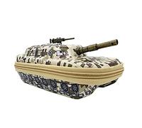 ZHOUJIE Trousse à Crayons Camouflage, Trousse à Crayons créative Tank Grande capacité Pochette à Crayons Tank Pouch Holder EVA Organizer Stationery Box for Student Teens