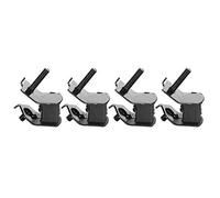 zhoul 4 pièces générateurs à Essence amortissant Pieds Coussinets de Coussin Anti-Vibration Support de Pied pour Accessoire de générateur de Moteur à Essence 168F/170F 2KW-3KW