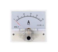 ZHOUMO 1-50 A 85L1 Panneau AC mètre ampèremètre analogique ampèremètre Cadran Affichage de courant Pointeur Ampèremètre (50 A)