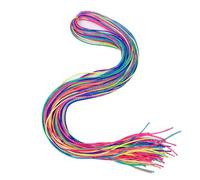 ZhouWei 90 Pièces Extensions de Cheveux à Tresser, Mèche Cheveux Couleur 85 cm Meche de Couleur Dégradée Accessoire de Coiffure pour Femmes et Filles, pour Cosplay Fête Festivals D'anniversaire