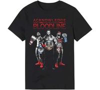 zhouxiaojian NAKU Roman Reigns Acknowledge The Bloodline ShirtAcknowledge The Bloodline Shirt Black Black S Black XL