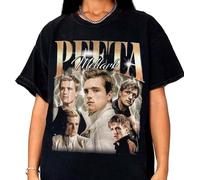 zhouxiaojian Vintage Peeta Mellark T-Shirt, Gift for Fan S-5Xl Black M
