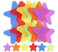 ZHOUXYFDC Boite A Clef Lot de 30 marqueurs de Sol en Forme d'étoile for Tapis, Couleur aléatoire, for Salle de Classe, for Enseignants