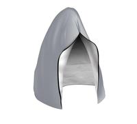 ZHOUXYFDC Couverture de Chaise Suspendue Housse de Protection imperméable et Coupe-Vent for balancelle Suspendue, avec Fermeture éclair et Boucle, for siège Simple ou Double en Osier(Gray,115x190CM)