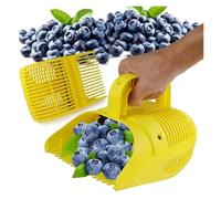 ZHOUXYFDC Cueilleur De Fruits Amovible Cueilleur de Baies et de myrtilles Portable, râteau à Peigne en Plastique, cueillette à Main, Collecte de Fruits