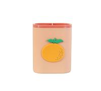 ZHOUXYFDC Enfant Porte Crayons Stylo Creative Dual Grid Pen Holder Office Desktop Multi functional Storage Girl Heart Cartoon Storage Box Stationery(Orange)