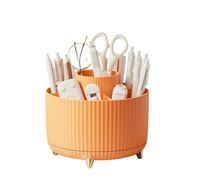 ZHOUXYFDC Enfant Porte Crayons Stylo Rotating Pen Holder Desk Stationary Organizer Box Office Storage for Desktop Organizers Office Supplies(Color8)