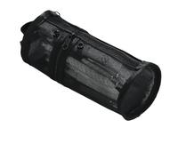 ZHOUXYFDC Enfant Porte Crayons Stylo Simple Pen Holder Type Student Pencil Case Cylindrical Pencil Case Large-capacity Transparent Storage Stationery Box(Black)