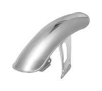 ZHOUXYFDC Garde Boue Avant Et ArrièRe Garde-Boue arrière en PVC for Moto Honda, Protection Anti-éclaboussures, Support de Garde-Boue rétro(Silver Front Fender)