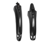 ZHOUXYFDC Garde Boue Avant Et ArrièRe Garde-Boue de VTT 20/26 Pouces, Garde-Boue en Plastique épais, Accessoires de vélo(Tikka Black)