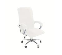 ZHOUXYFDC Houssesdechaise De Gaming Housse De Chaise De Jeu avec Accoudoir, Housse De Chaise De Jeu en Velours Épais, Antidérapante, Imperméable Et Amovible, 3 Pièces/Ensemble(White,XL)