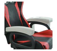 ZHOUXYFDC Houssesdechaise De Gaming Housse de Chaise de Jeu élastique, Anti-poussière, Extensible, Housse d'accoudoir, Gants de poignée de Chaise de Bureau, Protection de Chaise d'ordinateur(White)