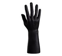 ZHOUYQX Modèle de Main pour Homme, Support pour Montre, bagues, Bijoux, Gant, présentoir, Couleur de Peau : Blanc, Noir, Noir-2