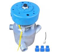 ZHOZHUT 1000W Micro Générateur Hydroélectrique 110V 220V Turbine À Eau Aluminium Avec 3 Connecteurs PVC Bobine Cuivre Pur Ballast Portable Maison Extérieur Éclairage Charge Rivière,1kw,110V/220V