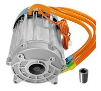 ZHOZHUT 1200W-4000W Moteur De Tricycle électrique 60V / 72V Moteur sans Balais DC 3200RPM Moteur à Arbre à 4 Trous Et 18 Dents pour Les Tricycles électriques, Les Quadricycles Et Les Karts,2000w,72V