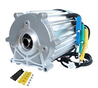 ZHOZHUT 1500W-3000W Moteur De Tricycle électrique 60V / 72V Moteur CC sans Balais à Aimant Permanent De Grande Puissance, Moteur à Arbre 18 Dents pour Les Tricycles, Quadricycles,1800w72v,4600RPM