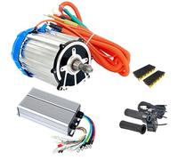 ZHOZHUT 3200RPM Kit Moteur Différentiel pour Tricycle électrique 2000W Kit Moteur sans Balais CC 48V / 60V / 72V Moteur à Arbre à 5 Trous Et 16 Dents with 30-Tube Controller,2000w,60V