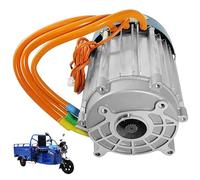 ZHOZHUT 3200RPM Moteur sans Balais pour Tricycle électrique 1200W-4000W Moteur De Tricycle électrique 60V / 72V Moteur à Courant Continu sans Balai pour Les Tricycles Et Quadricycles,2000w,72V