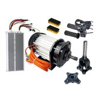 ZHOZHUT 48V / 60V / 72V Kit Moteur à Entraînement Central pour Tricycles électriques 1500W / 1800W / 2200W / 3000W Kit Moteur sans Balais CC 600RPM Moteur à Noyau en Cuivre Pur,1800w,72V