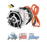 ZHOZHUT Moteur Différentiel Électrique 1500W 48V 60V 72V pour Tricycle Aimant Permanent sans Balais 3200RPM 3900RPM Arbre 16 Dents pour Kart Quad ATV Buggy Véhicule DIY,1500w72v,3200RPM