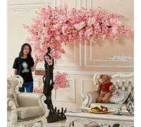 ZHPPED Arbres De Fleurs De Cerisier Artificiels, Fausse Fleur De Sakura en Soie, Dcoration de Jardin la Maison, Artificiel Fleur de Soie, pour Les Mariages Occasions Spciales,1.8x1m/5.9x3.2ft