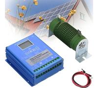 ZHPPED Contrôleur de Charge Hybride Solaire éolien 5000W-12000W 12V/24V/48V Régulateur de Commutation Automatique Contrôleur de suralimentation Hybride Solaire éolien MPPT,8000W-24V