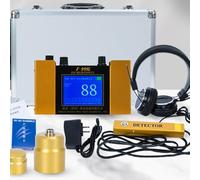 ZHPPED Détecteur de Fuite d'eau souterraine 3 mètres, capteur de Fuite d'eau à ultrasons Professionnel, détecteur de Fuite d'eau de Tuyau Souterrain pour Usage Domestique et extérieur