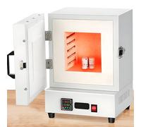 ZHPPED Four à moufle électrique de Laboratoire pour céramique, Four électrique de Fusion des métaux à 1150 °C, pour la dentisterie, la céramique et Le Traitement des Bijoux.