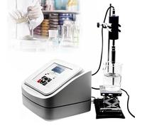 ZHPPED Homogénéisateur ultrasonique Haute Vitesse 800 W, sonicateur et émulsificateur de Laboratoire à Commande numérique, Mini-disrupteur cellulaire, 2 Modes, minuterie de 1 s à 99 h 6mmprobe