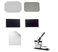 ZHPPED Kit de Fabrication de Badges rectangulaires, aimants de réfrigérateur, 100/500/1000 pièces, pour Machine à fabriquer des Boutons rectangulaires 80 * 53mm(3 * 2inch)-100sets