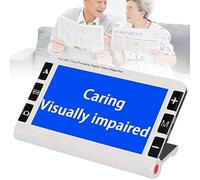 ZHPPED Loupe Vidéo Numérique, Aide à La Lecture électronique Portable De 7,0 Pouces Loupe 2X~32x avec écran LCD pour La Myopie, Les Malvoyants, Les Personnes âgées