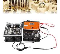 ZHPPED Machine de placage de Bijoux, Machine de galvanoplastie de Type Stylo, système de placage à Brosse pour Or, Argent, Or Rose, Nickel, réparation, Fabrication d'outils de Traitement,B