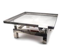 ZHPPED Mini Table vibrante en Acier Inoxydable 35 x 35 cm/50 x 50 cm, Table vibrante en béton, Banc d'essai de Vibration, Bloc d'essai, Plate-Forme vibrante,500×500mm