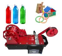 ZHPPED Recycleur de Bouteilles Pet recyclées, recycleur de Bouteilles imprimé en 3D, extrudeuse de Filament de Bureau, Filament pultrudé 3D à partir de Bouteilles en Plastique Red