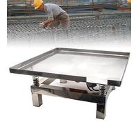 ZHPPED Table vibrante électrique en béton 35 x 35 cm/50 x 50 cm pour l'élimination des Bulles d'air - Table vibrante - Vibromasseur à Plaque Plate 220 V,500×500mm