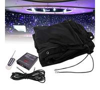 ZHPPED Toile de Fond d'étoiles, Fond de Tissu de Ciel étoilé d'étape de LED, décors de Rideau de Ciel de Nuit,3x6m