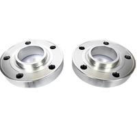 ZHQDRCY Entretoise Roue pour G80 pour M3 pour X5 pour G05 pour X7 pour G07 2018+ avec Boule 0,6'' 15 Mm D'épaisseur Moyeu Automobile Centré 66,6 Mm 5x112(15mm Silver)
