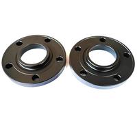 ZHQDRCY Entretoise Roue pour G80 pour M3 pour X5 pour G05 pour X7 pour G07 2018+ avec Boule 0,6'' 15 Mm D'épaisseur Moyeu Automobile Centré 66,6 Mm 5x112(15mm Black)