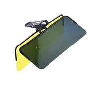 ZHQDRCY Extensions Universelles HD pour Voiture Plaque Polarisée Anti-éblouissement Vision Claire Miroir Pare-Soleil Jour Nuit 2 en 1 Soleil Lunette Arrière Voiture(Day and Night)