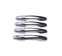 ZHQDRCY Poignée De Porte Extérieure Côté Pour Probox Pour Réussir Garniture Couvercle Poignée Porte Voiture(Silver 1keyhole)