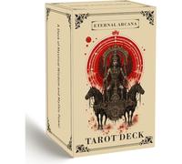 ZHQGYN Eternal Arcana Tarot Deck, un jeu minimaliste de 78 cartes, cartes de tarot avec guide (français non garanti), est un jeu de tarot moderne pour la divination et la méditation, imprégné de