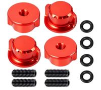 ZHRCFUN Jeu de vis à pouce en alliage d'aluminium RC pour montage de carrosserie, compatible avec Pro6070 00/6087 00 TRX Slash 2WD/Slash 4x4/E REVO/Summi 1/10 RC Short Course Truck pièces de mise à