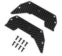 ZHRCFUN Lot de 2 cache-moyeux en fibre de carbone pour ARR-ma 1/7 Infraction 6S BLX