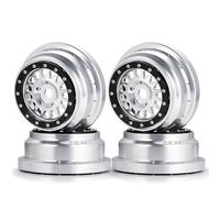 ZHRCFUN Lot de 4 jantes CNC RC Beadlock pour Losi 1/6 Super Baja Rey 2.0 RC Truck Upgrade Accessoires