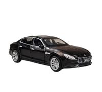 ZHRDWE Copie Fidèle l'Origine 1:32 pour Maserati Quattroporte Voiture Sport Modèle Alliage Moulé sous Pression Véhicule Jouet avec Son Jeux Intérieurs Extérieurs Maquette Voiture(Noir)